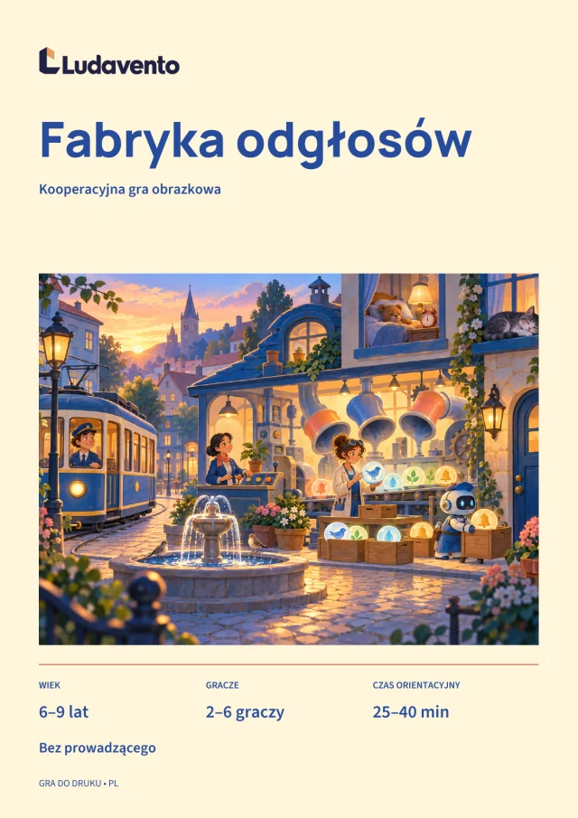 Okładka: Fabryka odgłosów
