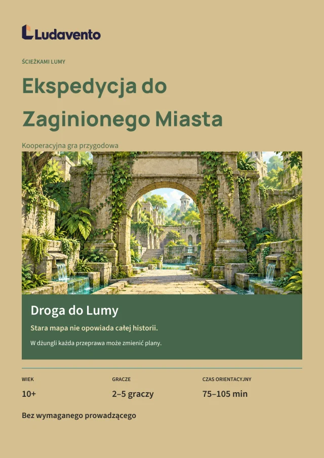 Okładka: Ekspedycja do Zaginionego Miasta