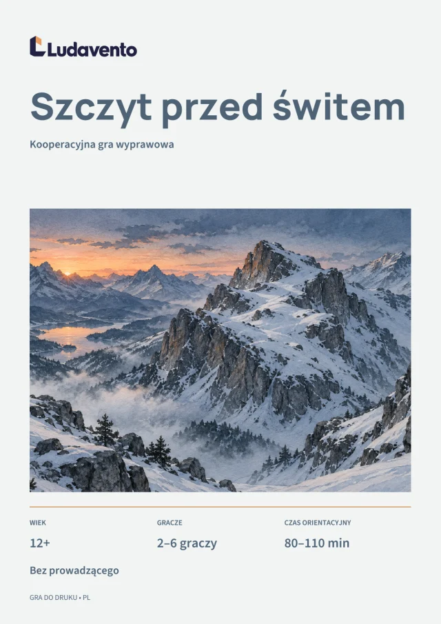 Okładka: Szczyt przed świtem
