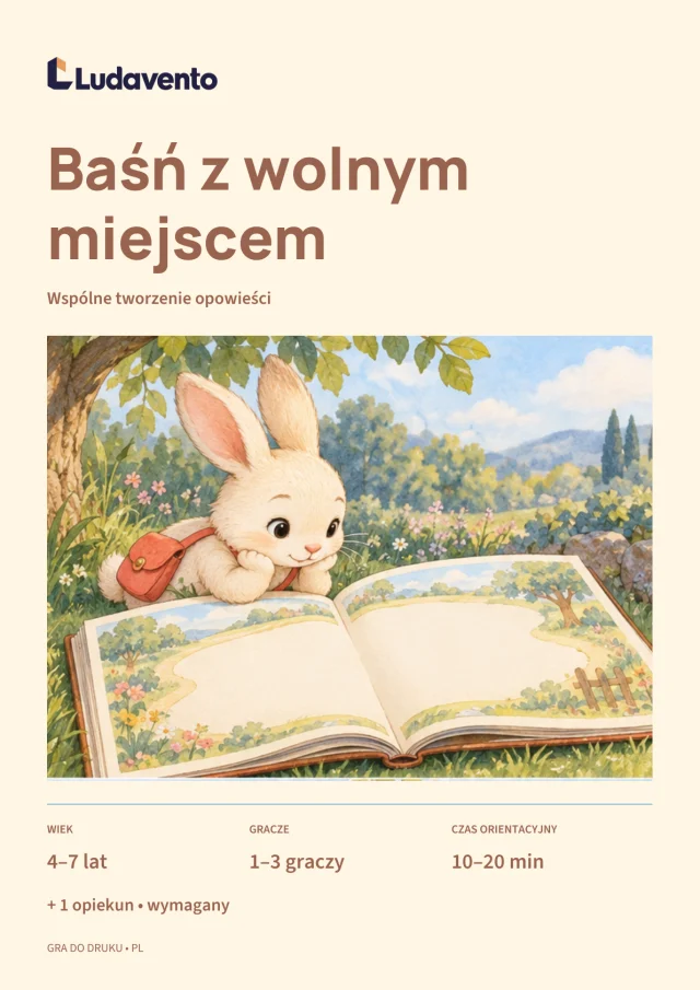 Okładka Baśń z wolnym miejscem
