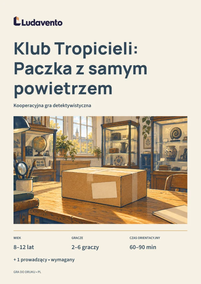 Cover: The Trackers’ Club: A Parcel Full of Air