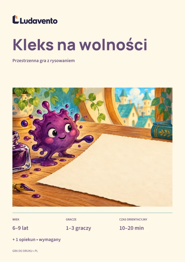 Okładka: Kleks na wolności