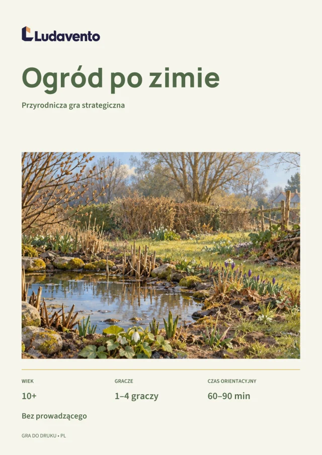 Okładka: Ogród po zimie