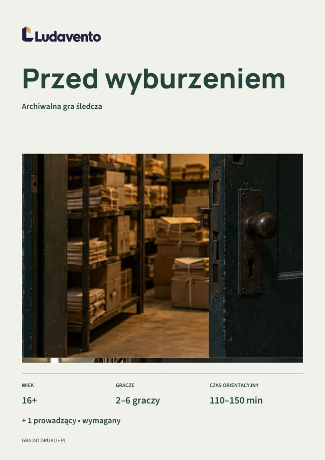 Okładka Przed wyburzeniem