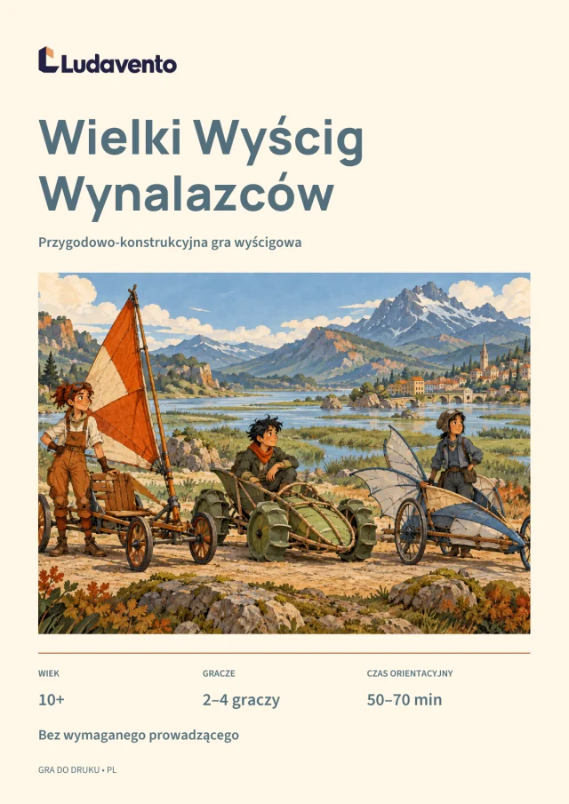 Okładka Wielki Wyścig Wynalazców