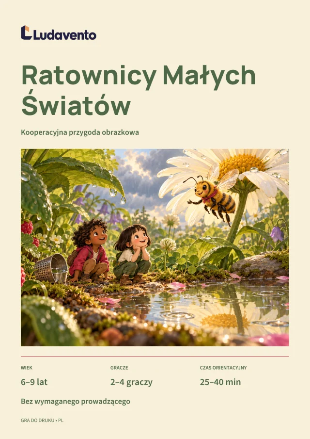 Okładka Ratownicy Małych Światów