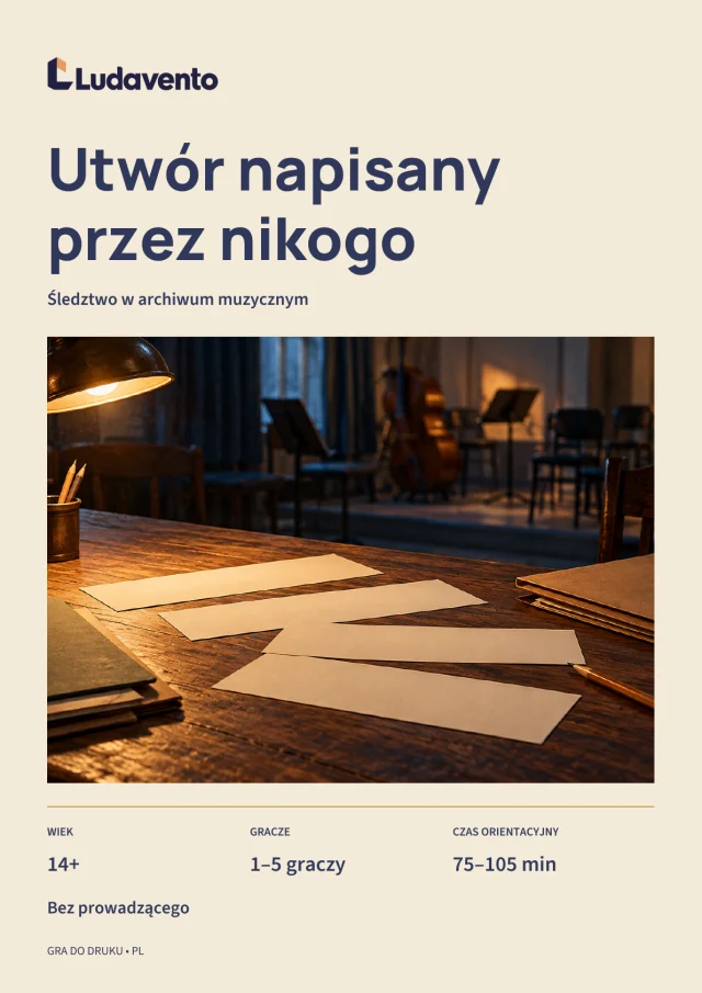 Okładka Utwór napisany przez nikogo