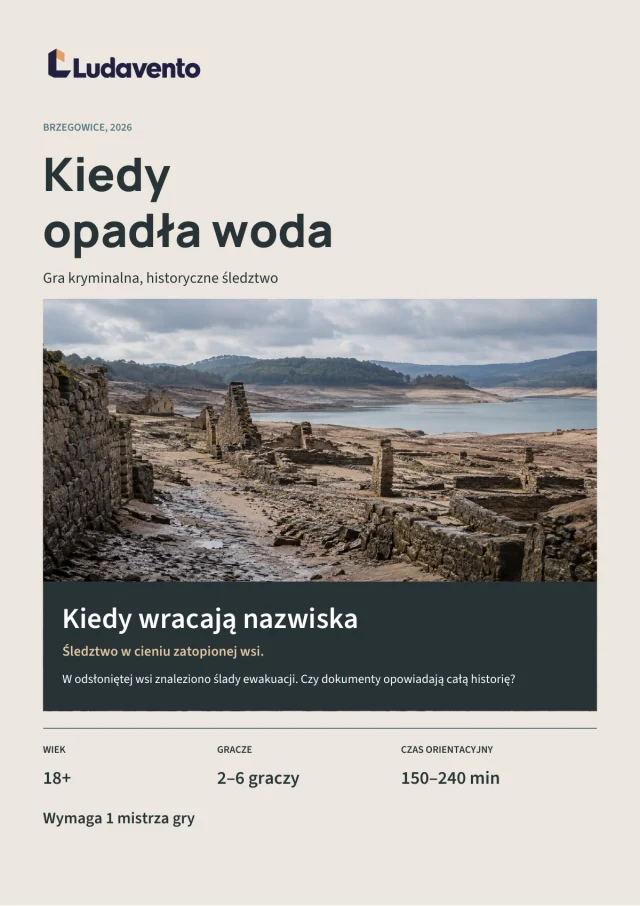 Okładka: Kiedy opadła woda