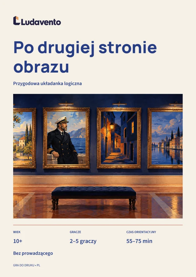 Okładka: Po drugiej stronie obrazu