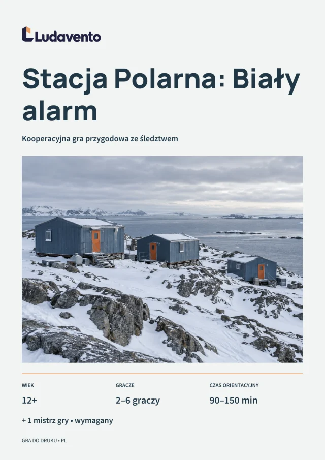 Okładka: Stacja Polarna: Biały alarm