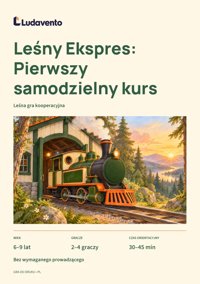 Okładka: Leśny Ekspres: Pierwszy samodzielny kurs