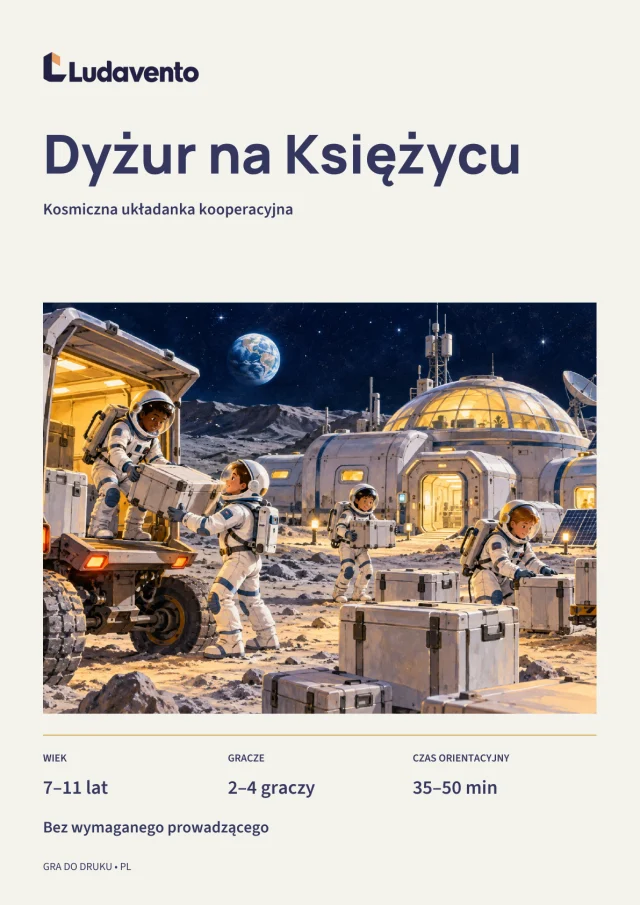 Okładka: Dyżur na Księżycu