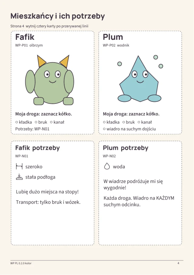 Podgląd materiałów gry Wielka przeprowadzka potworów · 2