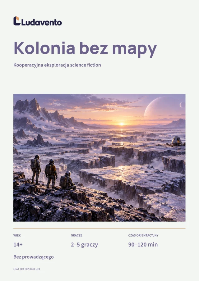 Okładka: Kolonia bez mapy
