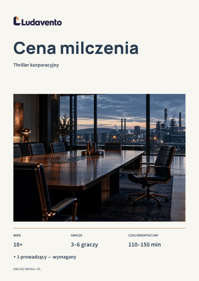 Okładka: Cena milczenia