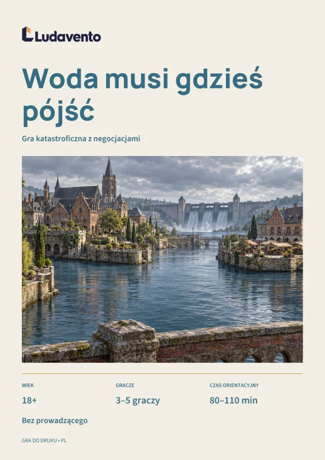 Okładka Woda musi gdzieś pójść