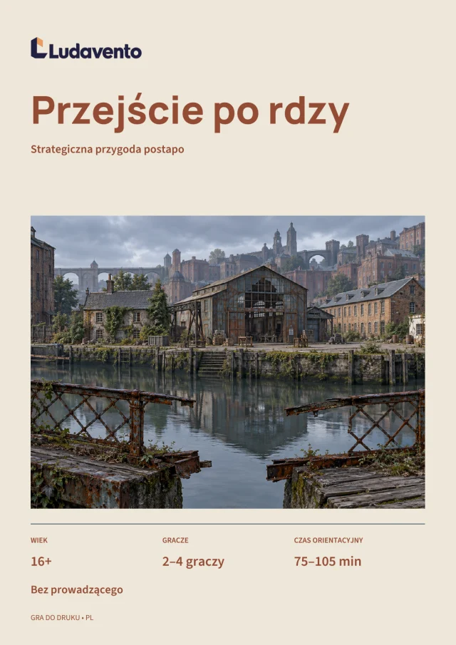 Okładka Przejście po rdzy