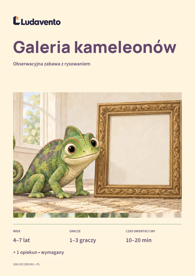 Okładka: Galeria kameleonów