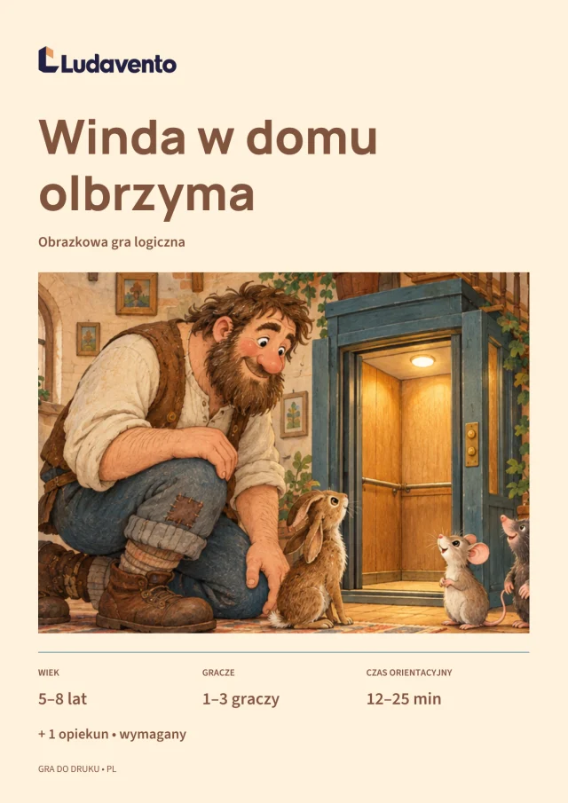 Okładka Winda w domu olbrzyma