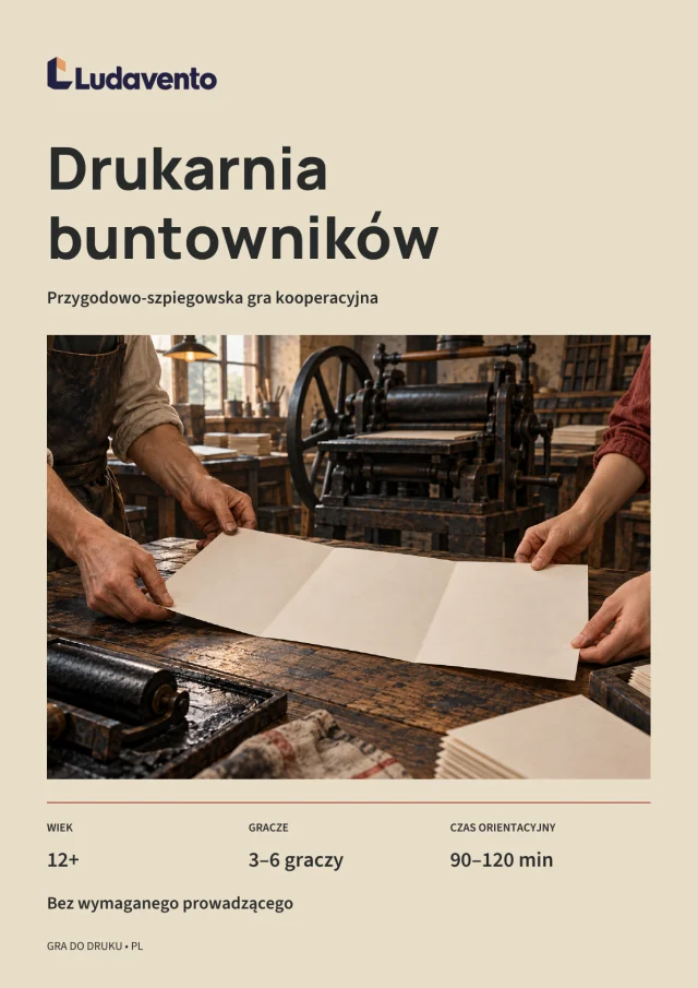Okładka: Drukarnia buntowników