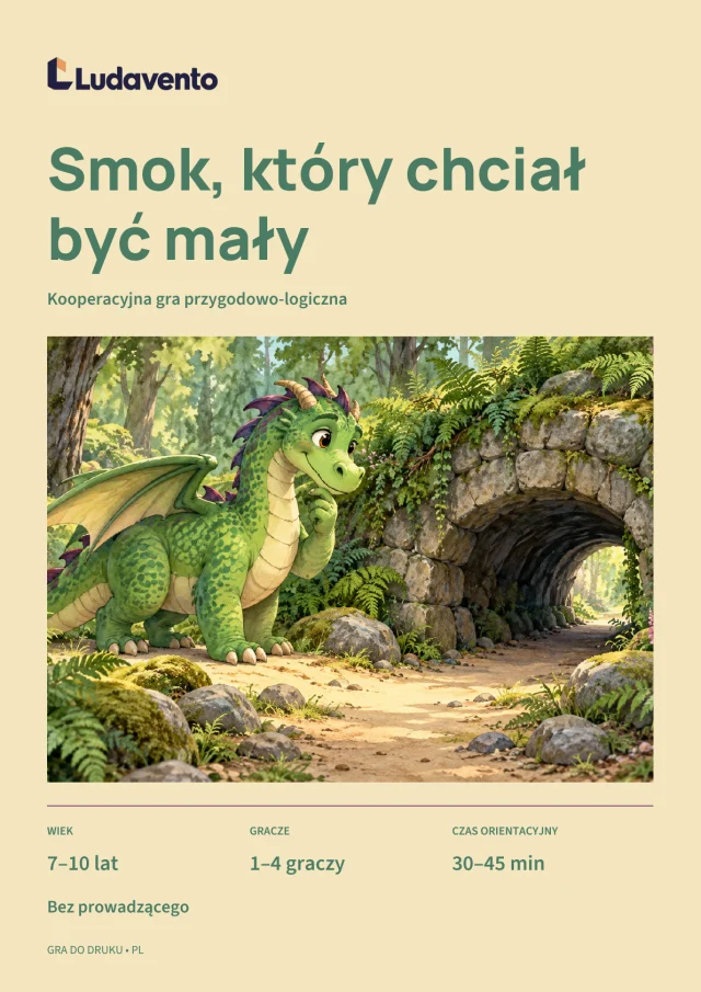 Okładka Smok, który chciał być mały
