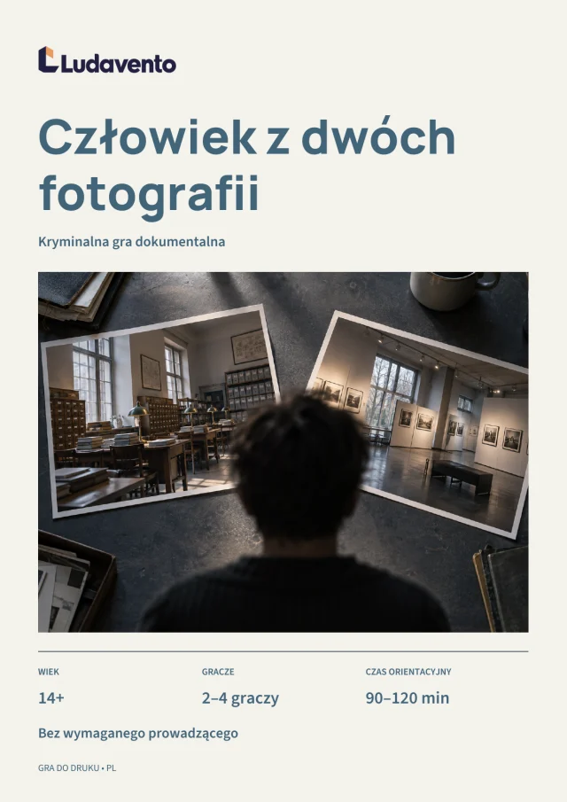 Okładka Człowiek z dwóch fotografii