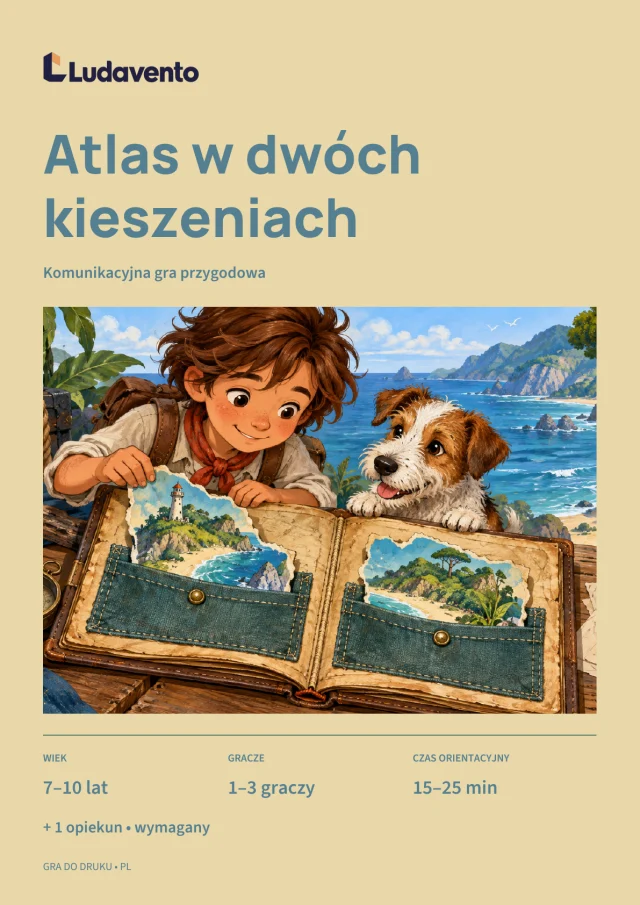 Okładka: Atlas w dwóch kieszeniach