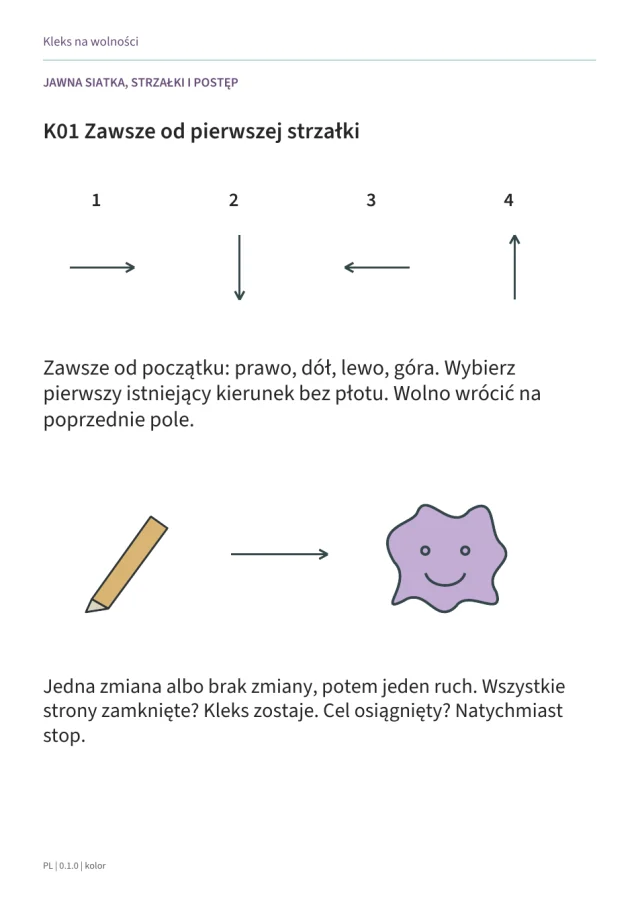 Podgląd materiałów gry Kleks na wolności · 2