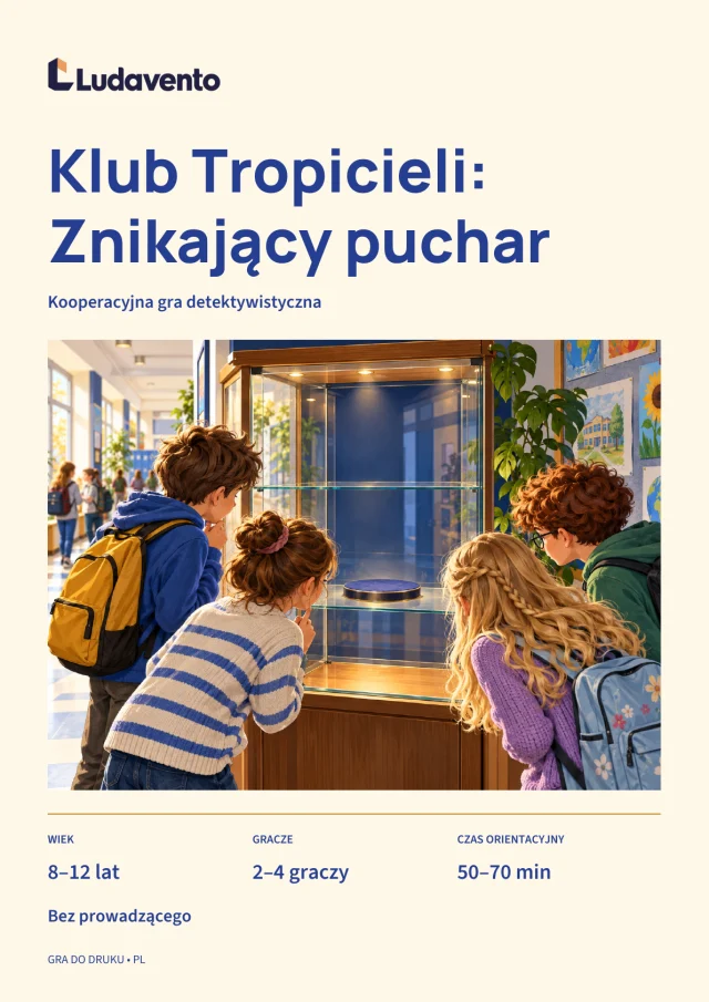 Okładka Klub Tropicieli: Znikający puchar