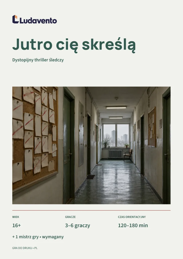 Okładka: Jutro cię skreślą