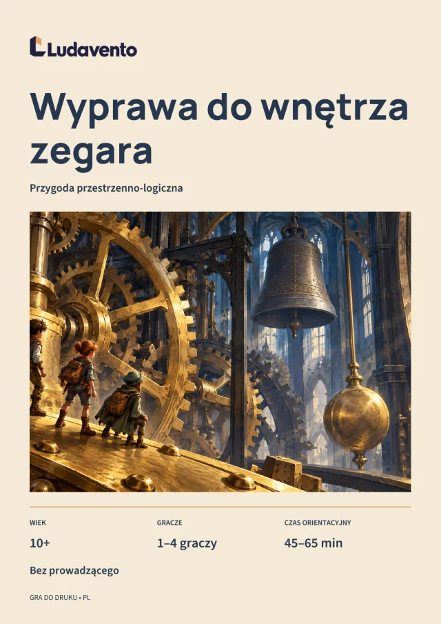Okładka Wyprawa do wnętrza zegara