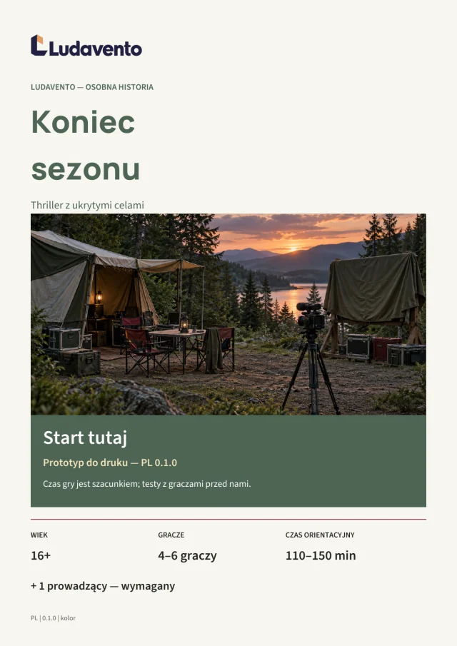 Okładka: Koniec sezonu