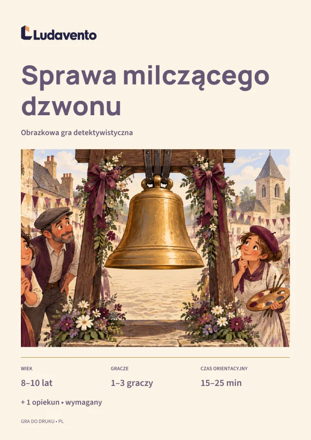 Okładka: Sprawa milczącego dzwonu