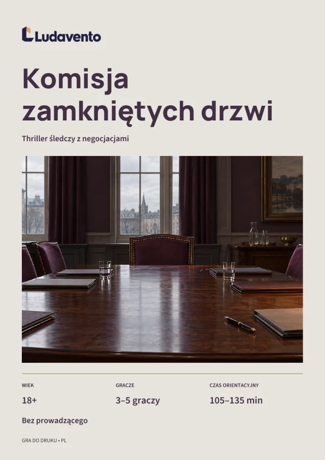 Okładka Komisja zamkniętych drzwi