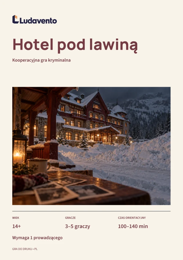 Okładka: Hotel pod lawiną