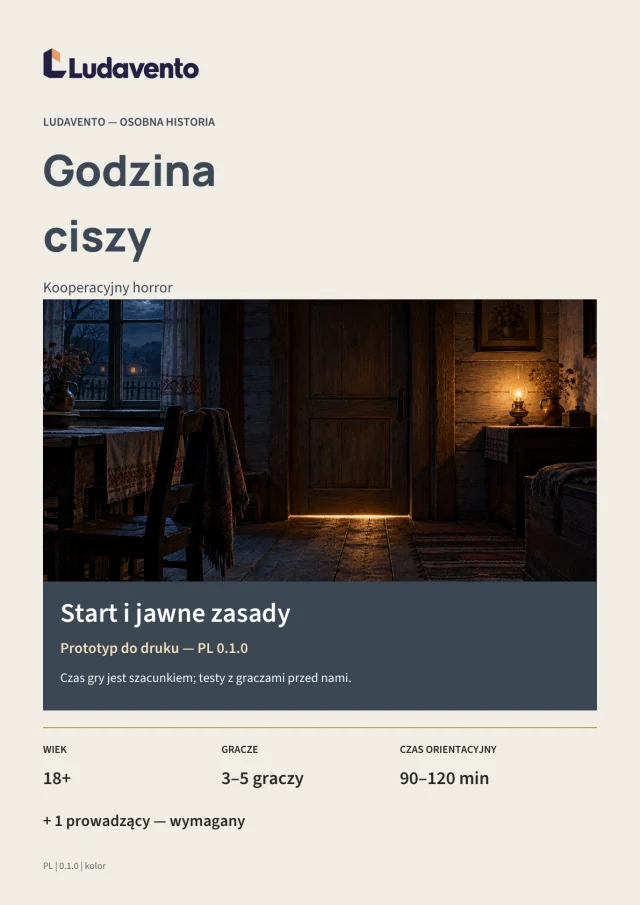 Okładka: Godzina ciszy