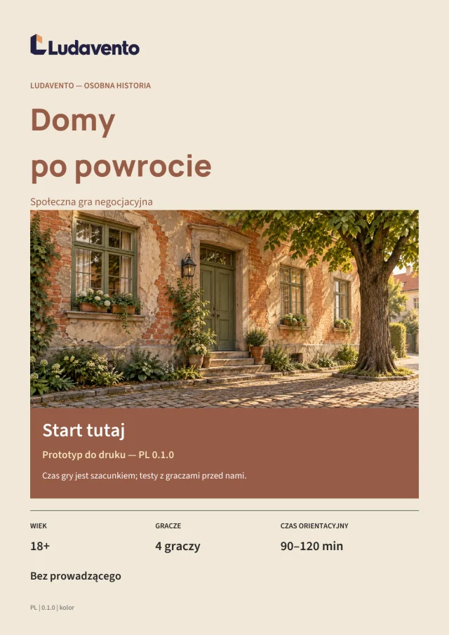 Okładka: Domy po powrocie