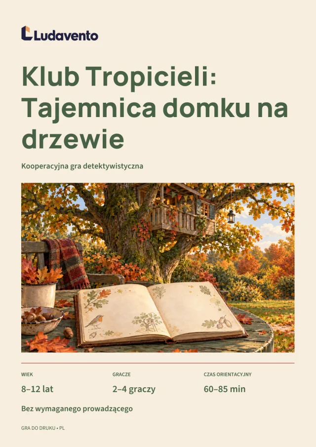 Okładka Klub Tropicieli: Tajemnica domku na drzewie