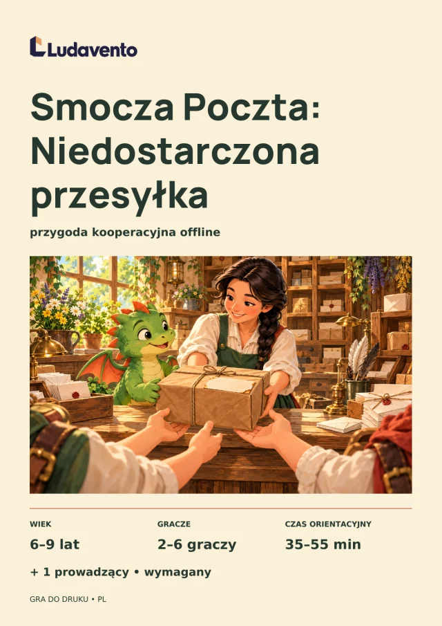 Okładka Smocza Poczta: Niedostarczona przesyłka