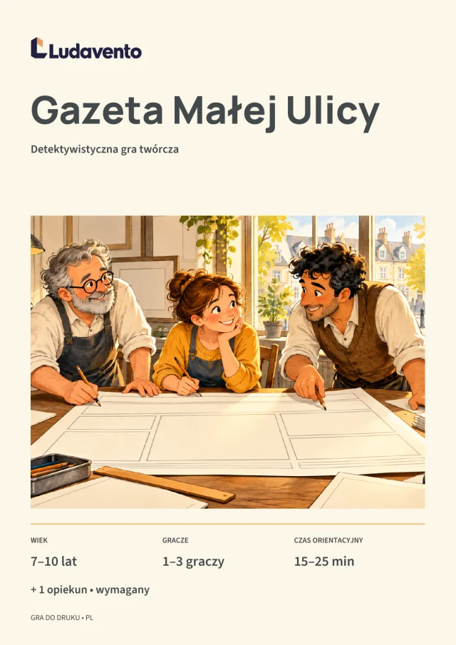 Okładka: Gazeta Małej Ulicy