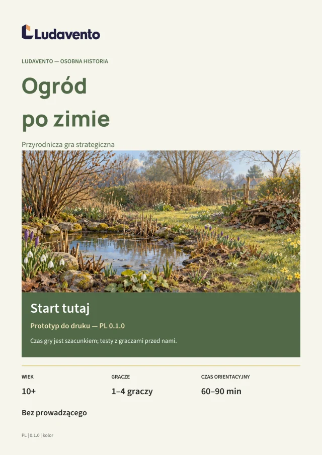Okładka: Ogród po zimie