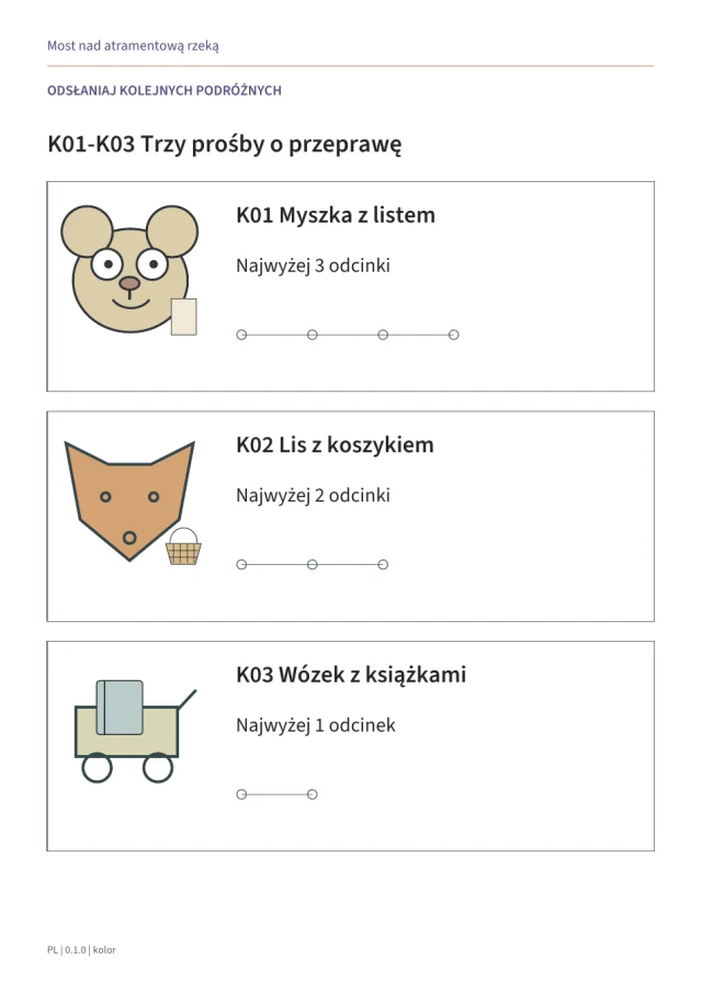 Podgląd materiałów gry Most nad atramentową rzeką · 2