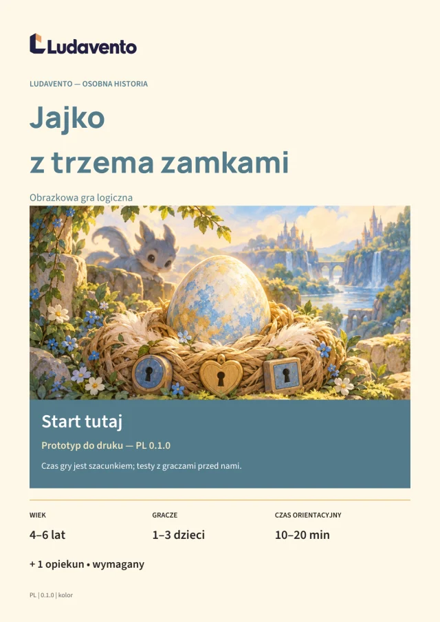 Okładka: Jajko z trzema zamkami